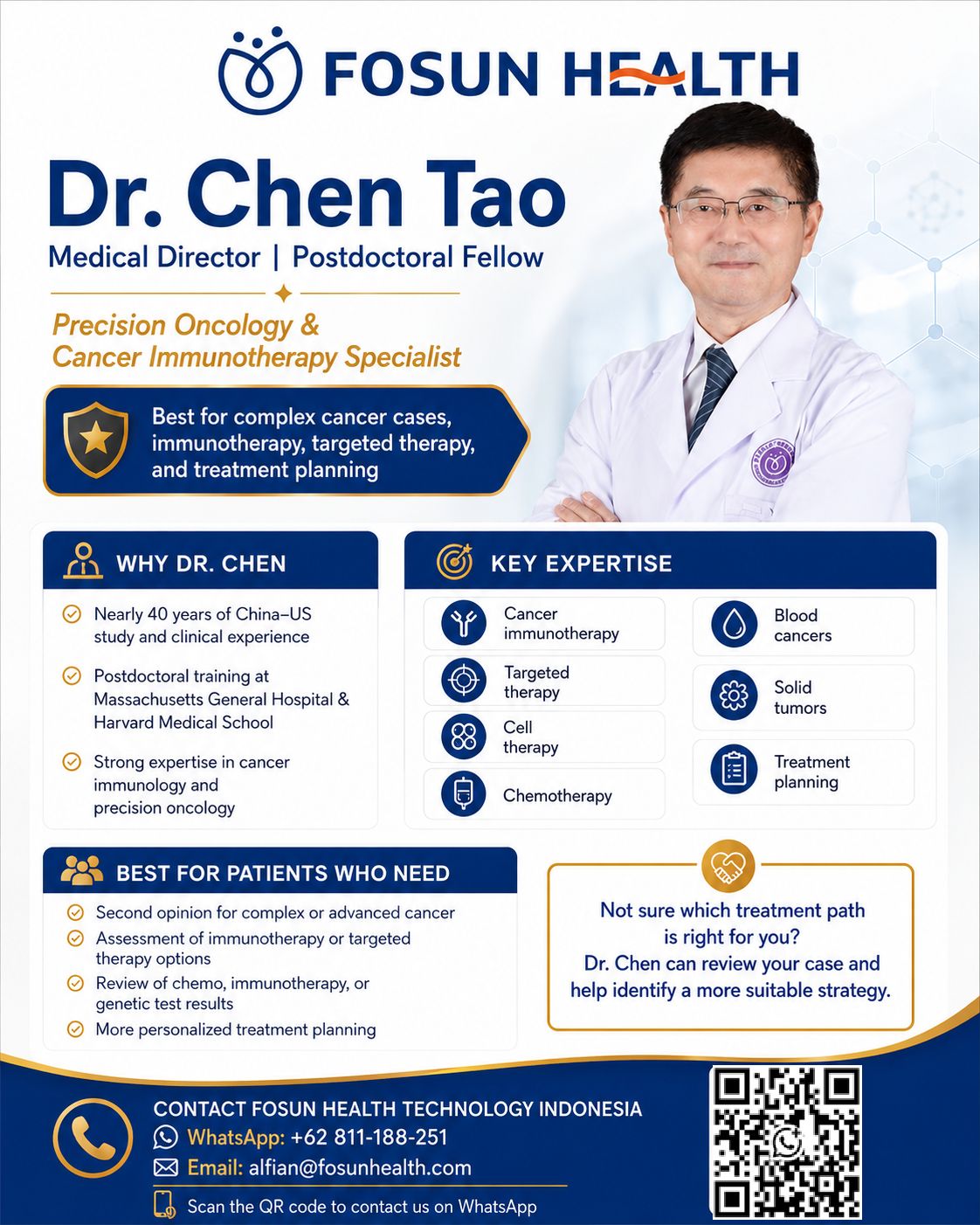 Dr. Chen Tao — Oncology